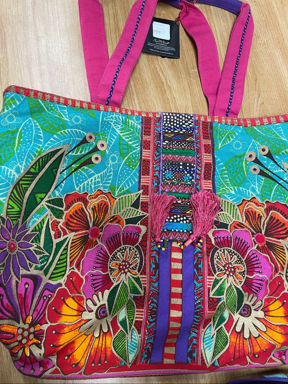 Laurel Burch tote - Picture 2 of 4